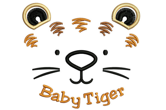 Baby Tiger Face: A Boutique Apparel Embroidery Review