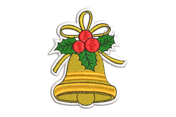 Christmas Bell with Bow: An Embroidery Seller’s Review
