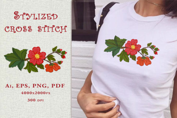 Country Rose Stylized Cross Stitch Review
