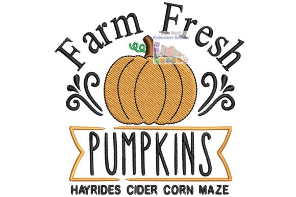 Farm Fresh Pumpkin: An Embroidery Design Review