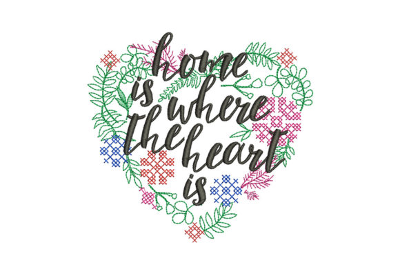 Home is Where the Heart is: Embroidery Design Review