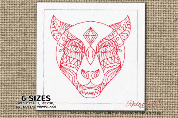 Leopard Zentangle Mandala: Holiday Design Review