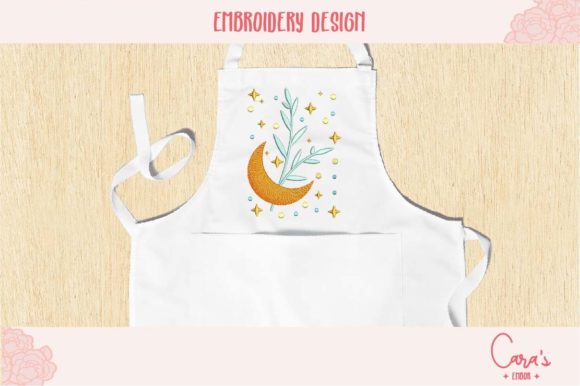 Moon Plants and Stars: An Embroidery Design Review