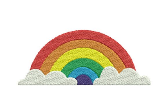 Rainbow: A Dazzling Nursery Embroidery Design Review