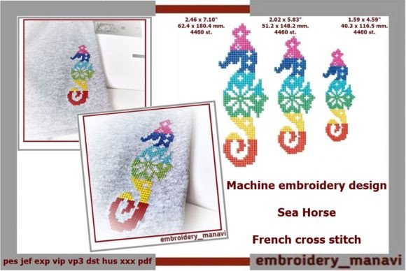 Sea Horse French Cross Stitch: A Designer’s Review